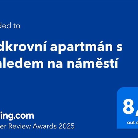 Podkrovni Apartman S Vyhledem Na Namesti Lomnice nad Lužnicí 外观 照片